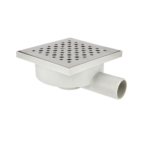 Siphon de sol grille inox 150 * 150