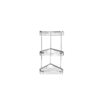 Etagere d'angle triple 15x15