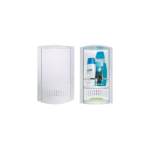 étagère d’angle sb avec porte tournante en abs