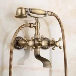 Melangeur baignoire artistique trefle a2707