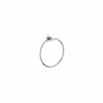 Porte serviette en anneau mars-series - chrome maxiflow