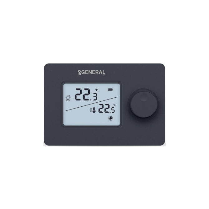 THERMOSTAT D'AMBIANCE DIGITAL PROG. HT330S AVEC FIL NOIR GENERAL