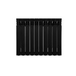 Radiateur nero 500 h581 - Aluminium - Noir
