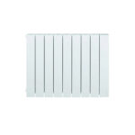 Radiateur Piano 500 h581- Aluminium - Plat blanc