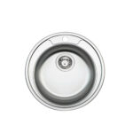 Evier inox roco style rond 480mm