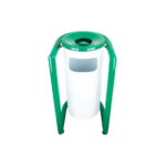 Poubelle suspendue u type vert 45x725x42 cm maxiflow