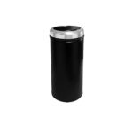 Poubelle swing 12l noir maxiflow