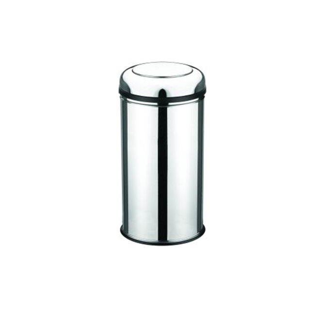 poubelle swing 8l inox maxiflow